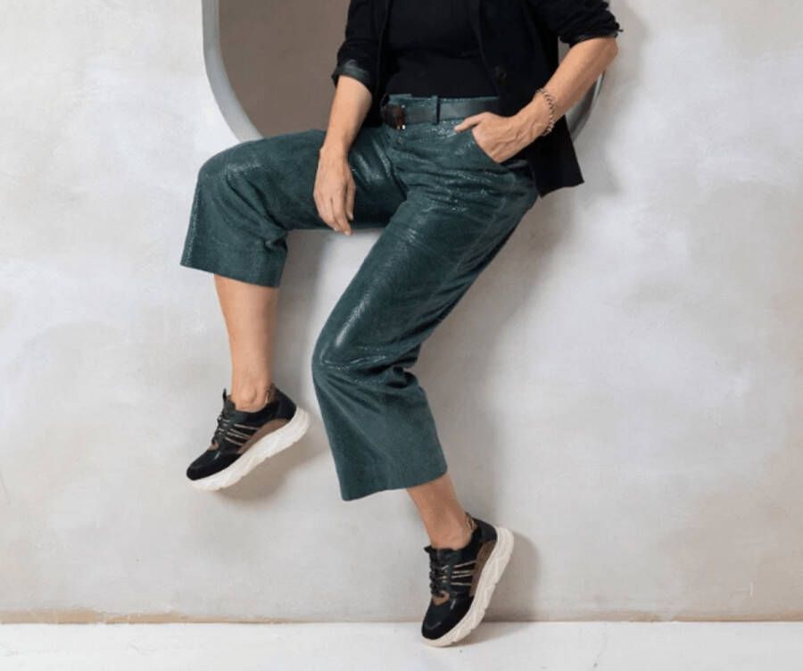 Tango Dames Sneaker Kady Fat Black Zwart
