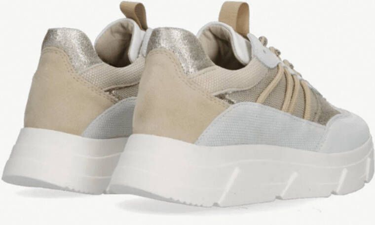 Tango Dames Sneaker Kady Fat Off White Gold Multi WIT