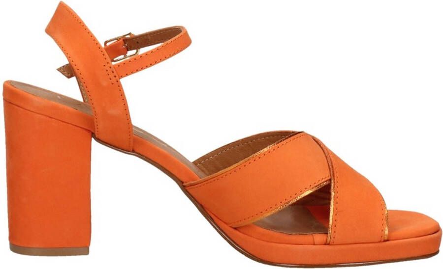 Tango Isla 2-B Sandalen Hak Oranje - Foto 2