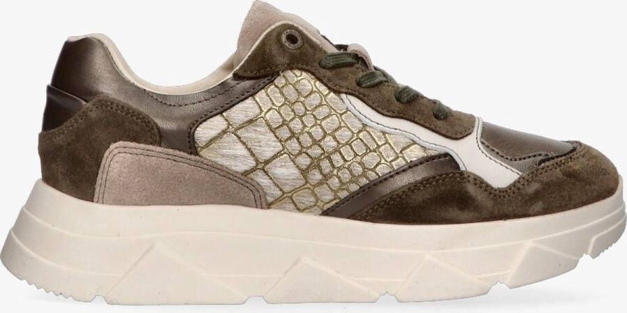 Tango | Kady fat 16 l khaki multi pony jogger off white sole