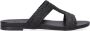 Tango Zwarte Leren Sandalen Mila 517 Black Dames - Thumbnail 2