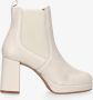 Tango | Nadine 4 c PRE ORDER bone white leather cheslea boot covered sole - Thumbnail 2
