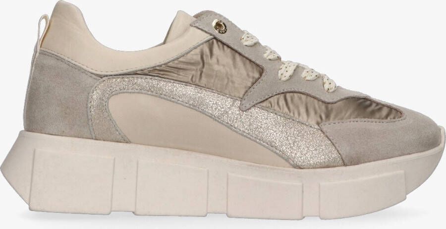 Tango | Norah 2 b beige gold multi sneaker bone white sole