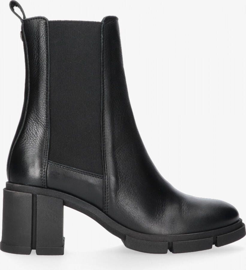 Tango | Romy heel 9 e black leather chelsea boot black sole