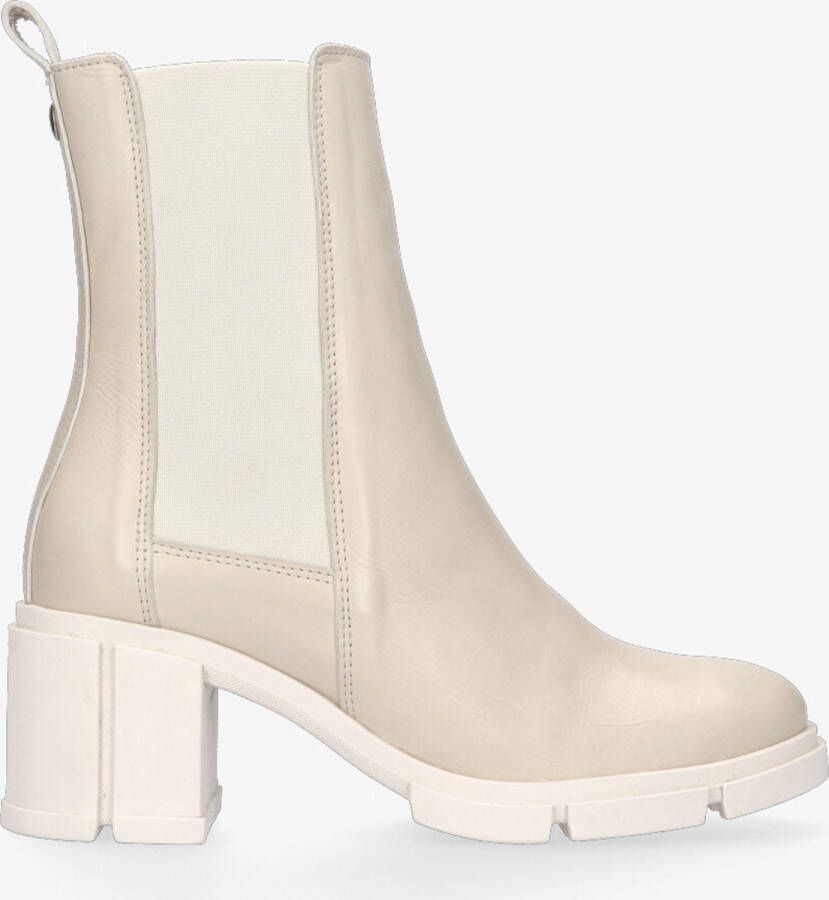 Tango Romy Heel 9 Enkellaarsjes Enkelboots Dames Beige - Foto 3