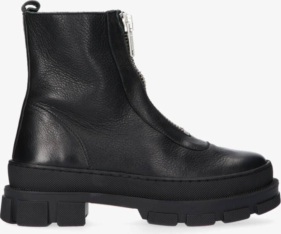 Tango Romy Welt 3 Enkelboots Enkellaarsjes Dames Zwart
