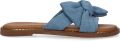 Tango Blauwe Denim Slipper Audrey 1 Blue Dames - Blauw