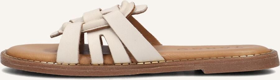 Tango Stijlvolle Leren Slippers White Dames - Foto 3