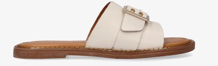 Tango audrey buckle sandalen dames bone white leer - Foto 2