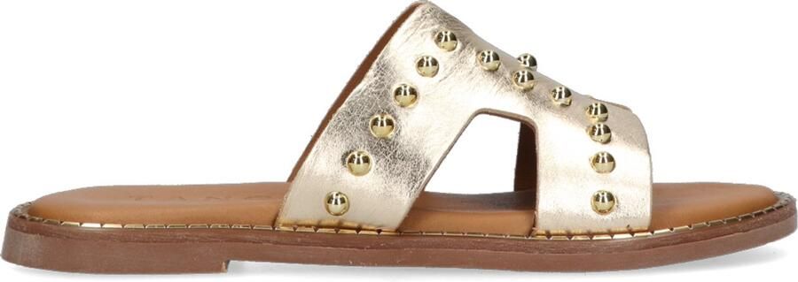 Tango audrey slippers dames platino leer