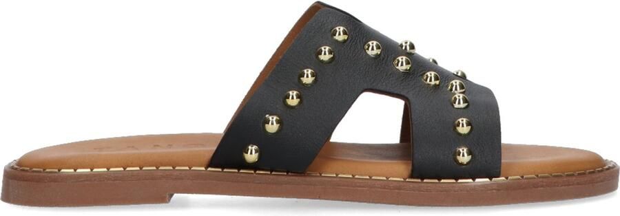 Tango audrey slippers dames zwart leer