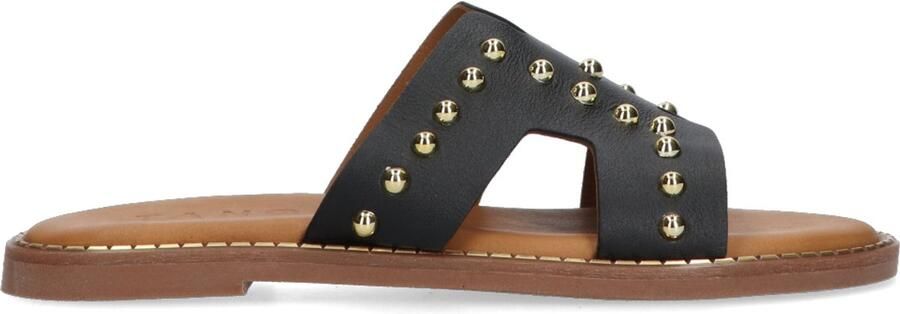 Tango audrey slippers dames zwart leer