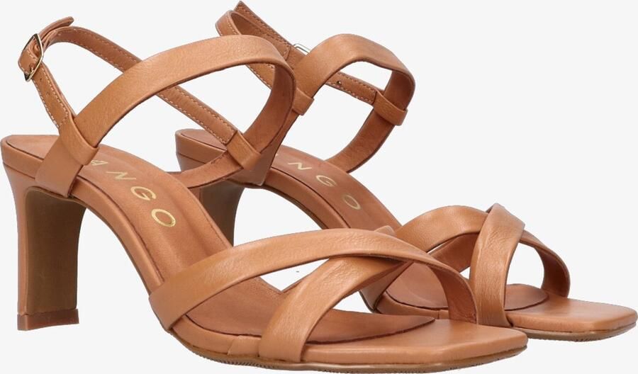Tango | Ava 6 f camel cross sandal covered heel sole - Foto 9