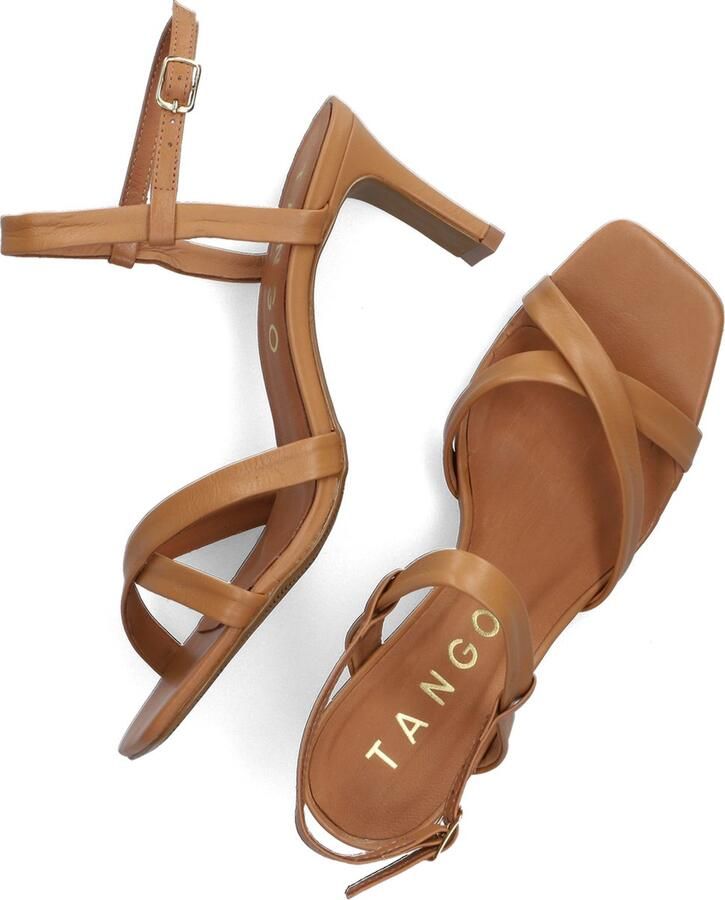 Tango | Ava 6 f camel cross sandal covered heel sole - Foto 2