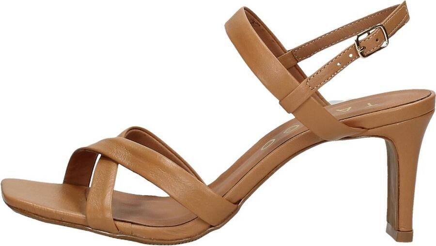 Tango | Ava 6 f camel cross sandal covered heel sole - Foto 11