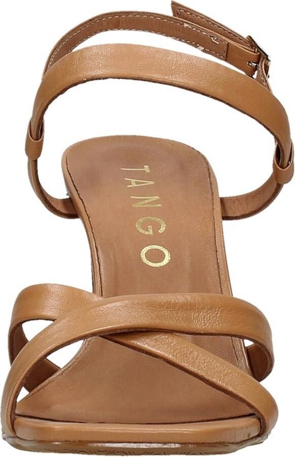 Tango | Ava 6 f camel cross sandal covered heel sole - Foto 6