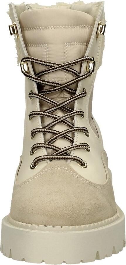 Tango Bee Bold 61 Veterboots Laarzen Met Veters Dames Beige - Foto 8
