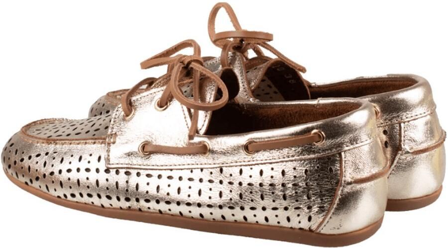 Tango Dames Moccasin Jeanne Gold Goud