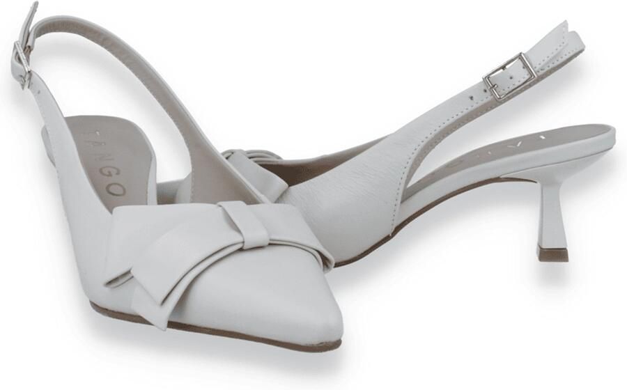 Tango Dames Slingback Noss 1-b Off White Leather Beige - Foto 2