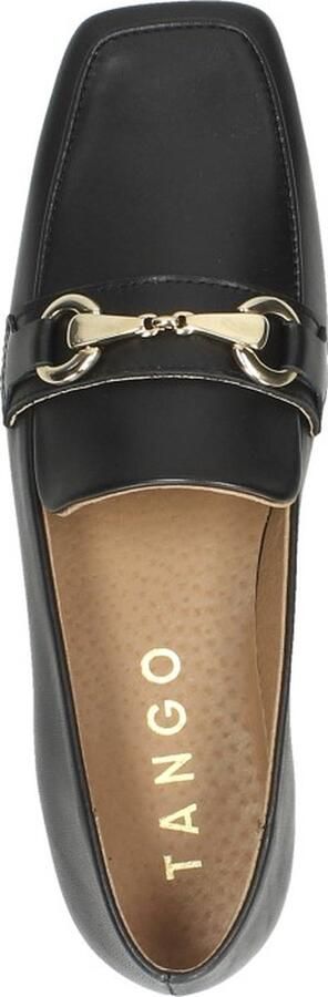 Tango | Eloise 2 b black leather loafer black sole - Foto 12