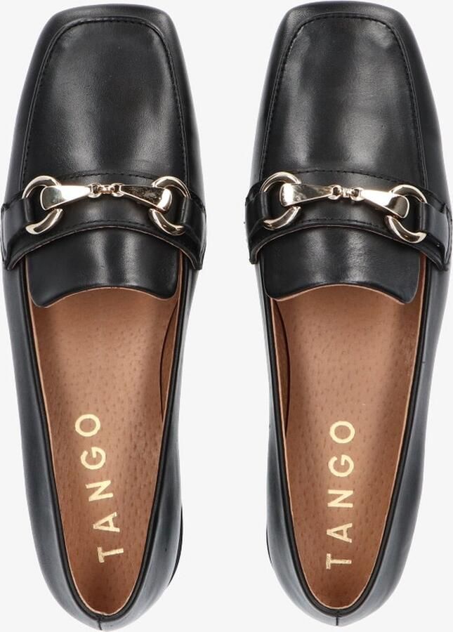 Tango | Eloise 2 b black leather loafer black sole - Foto 5