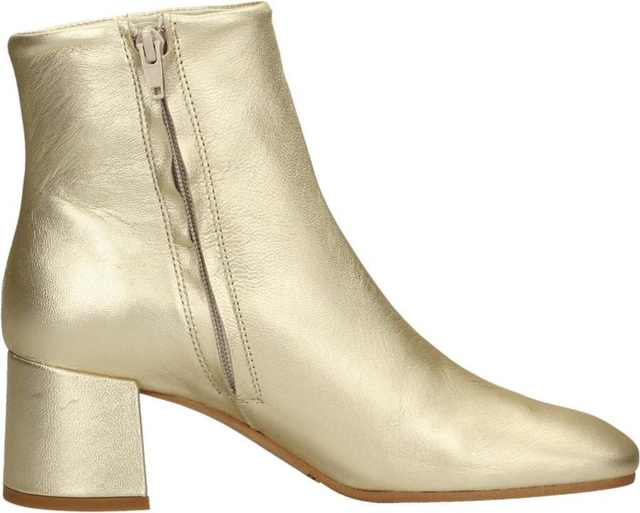 Tango Harlow 1-H Enkellaarsjes Hak goudkleur