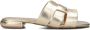 Tango Gouden stijlvolle slippers voor dames Yellow Dames - Thumbnail 2