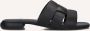 Tango Zwarte Leren Slippers Tyrsa 1 Black Dames - Thumbnail 2