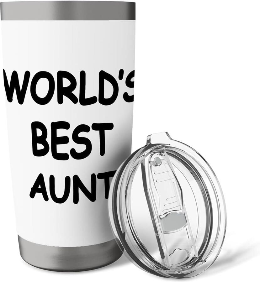 Tante ter wereld geïsoleerde beker