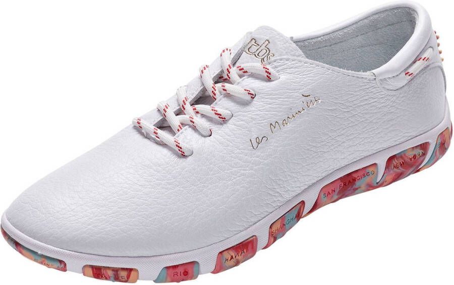 TBS Dames Sneaker Jazaru Dream Cruiser Wit Corail WIT