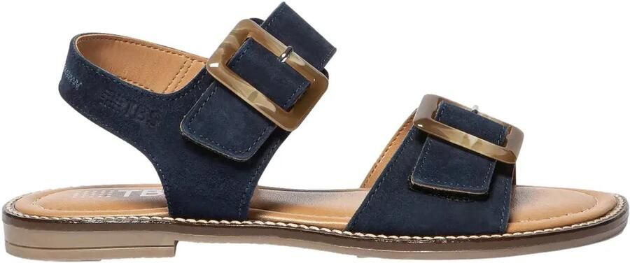 TBS Dames Zijden Geitenleren Sandalen Abigael