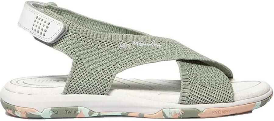 TBS Jazzfit Sandalen Groen Vrouw