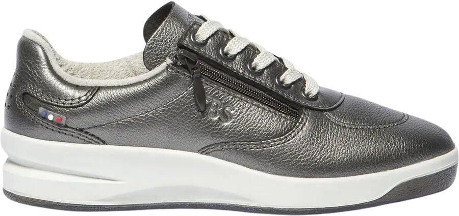 TBS Leren sneakers met sluiting voor dames