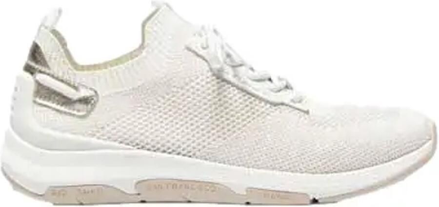 TBS Vrouwen sneaker van gerecycled textiel Confort