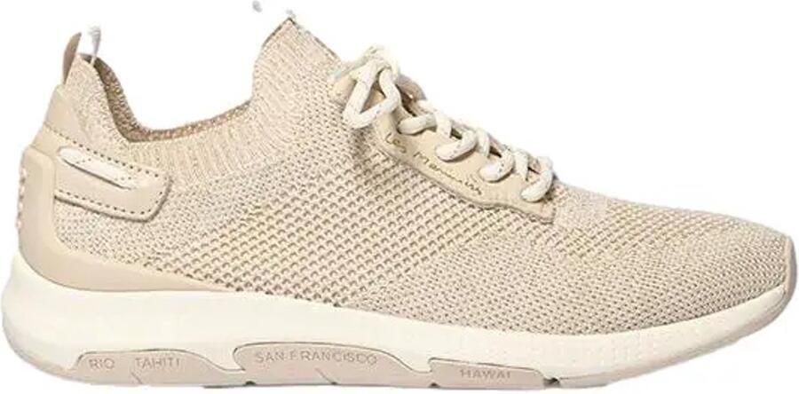 TBS Vrouwen sneaker van gerecycled textiel Confort