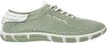 TBS Vrouwen sneaker van gerecycled textiel - Groen