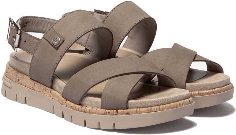 TBS Zagaria Sandalen Beige Vrouw