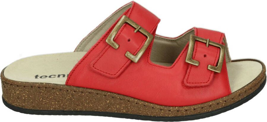 Tecnica ADELE~~~~~~~~~~~~~~~~~~~~~~~~~ Dames slippers Rood