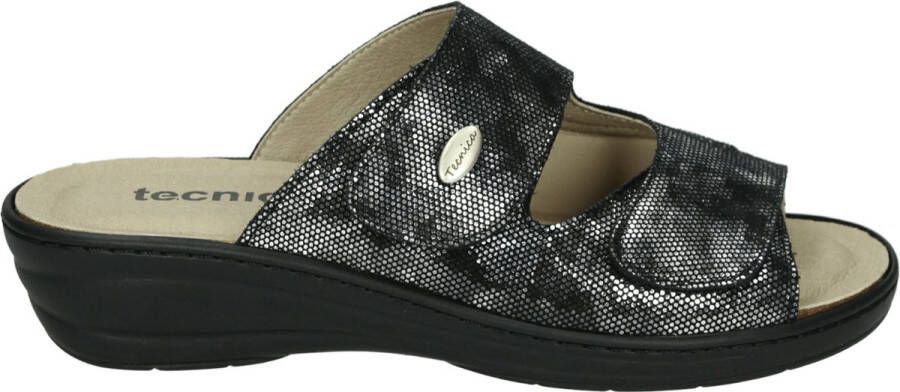 Tecnica MARY~~~~~~~~~~~~~~~~~~~~~~~~~~ Dames slippers Zwart