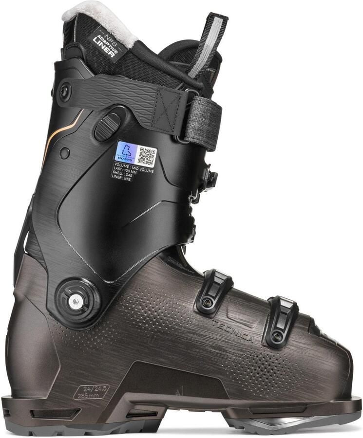 Tecnica Mach BOA Mid Volume 95 X W GW Skischoenen dames Zwart wit