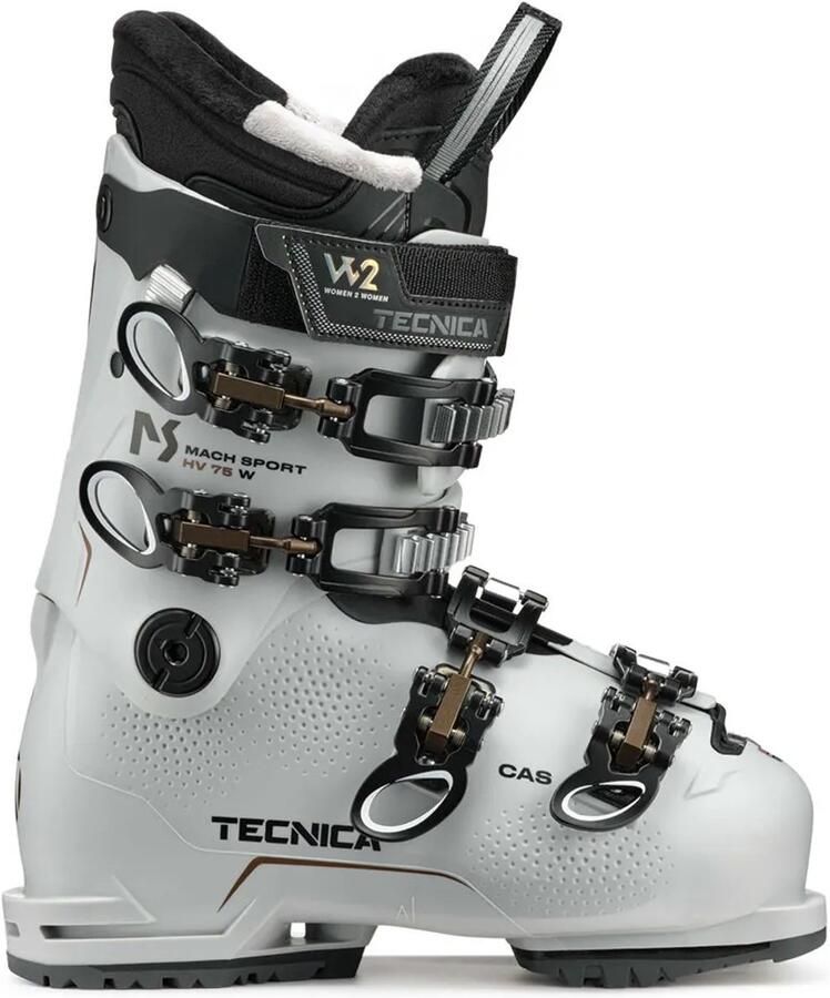 Tecnica Mach Sport Hv 75 W Gw Alpineskischoenen Voor Dames Grijs 25.0 Vrouw