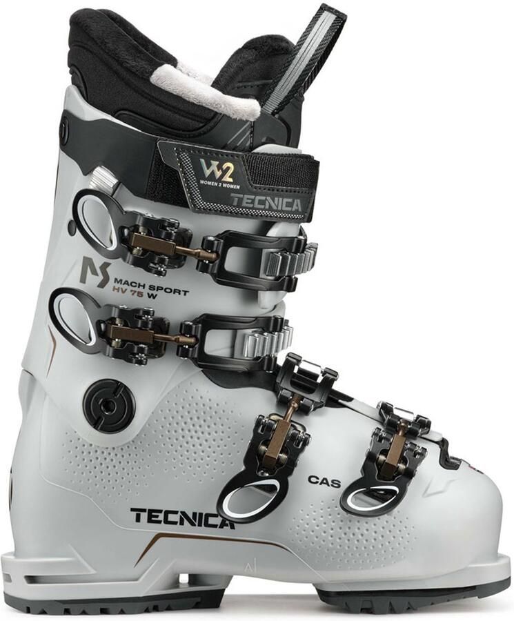 Tecnica Mach Sport Hv 75 W Gw Alpineskischoenen Voor Dames Grijs 25.5 Vrouw
