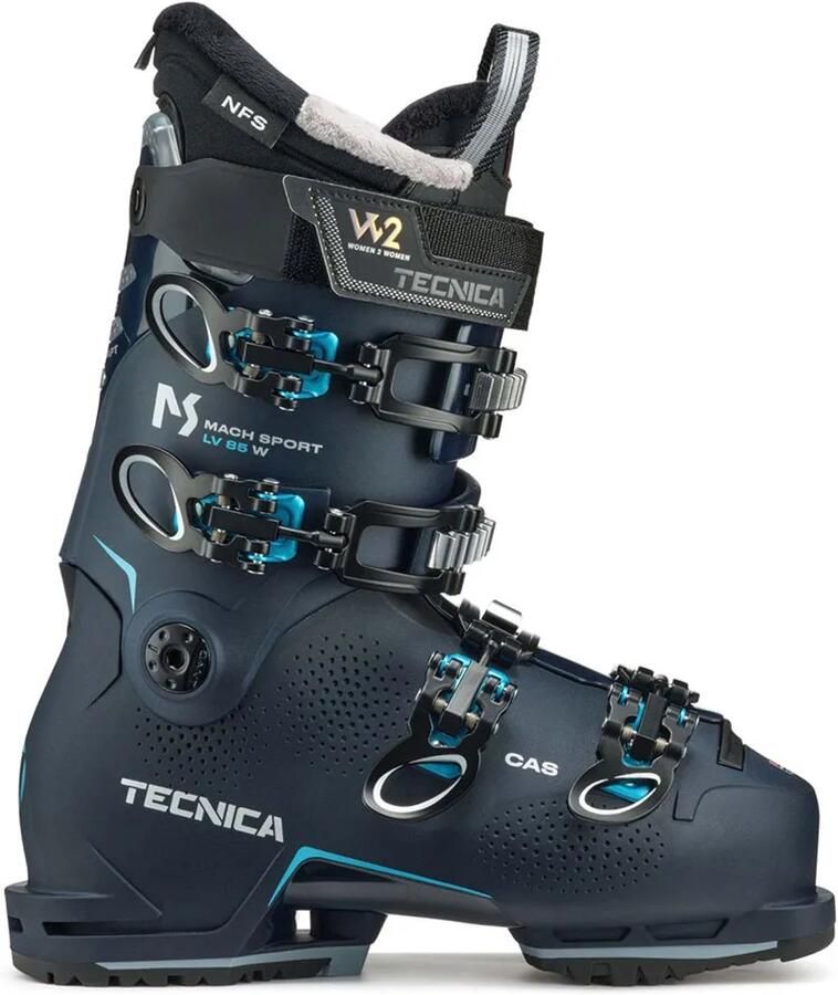 Tecnica Mach Sport Lv 85 W Gw Alpineskischoenen Voor Dames Blauw 26.5 Vrouw