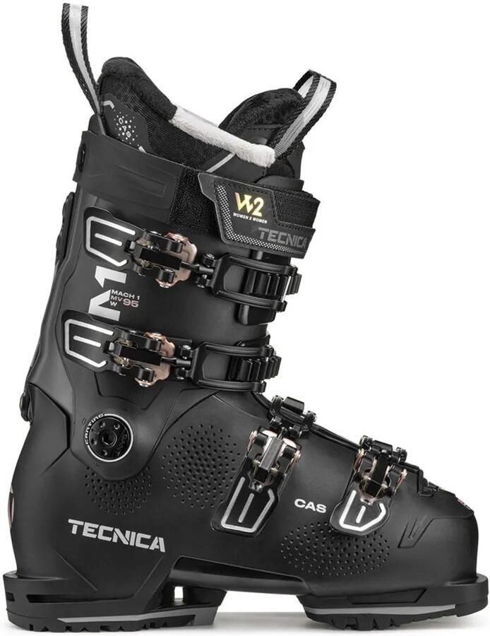 Tecnica Mach1 Mv 95 W Td Gw Alpineskischoenen Voor Dames Zwart 26.0 Vrouw - Foto 1