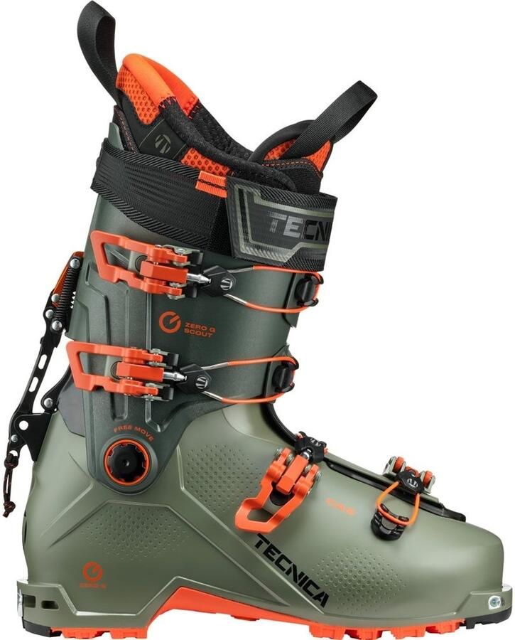 Tecnica Zero G Tour Scout Ski Touring Boot Camp-Green