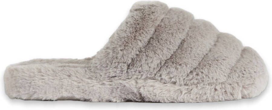 Ted Baker Slippers LOPSEY Faux Fur Mule Slipper in grijs