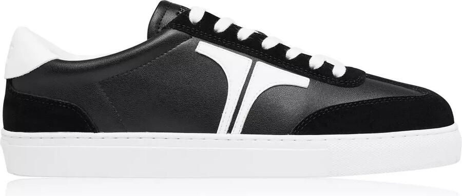 Ted Baker Robbert sneaker van leer met suède details