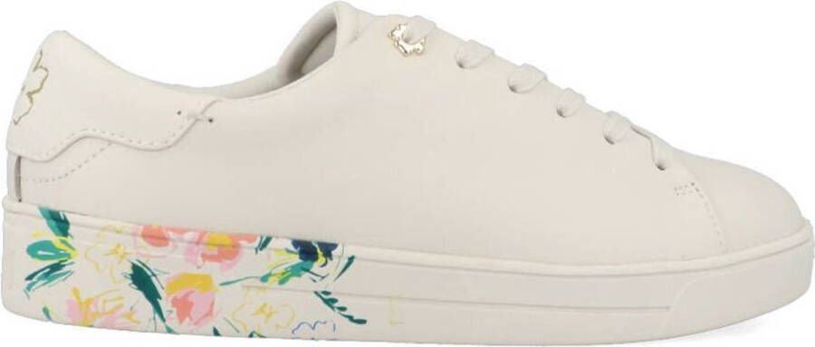 Ted Baker Sneakers TIMAYA Sketchy Magnolia Cupsole Trainer in wit