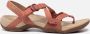 Teva ascona cross strap wandelsandalen rood dames - Thumbnail 1