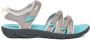 Teva C Tirra Drizzle Meisjes Sandalen Grijs Blauw - Thumbnail 1